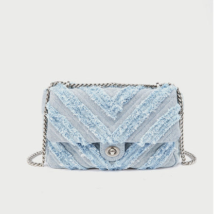 Ivana - Denim Chain bag
