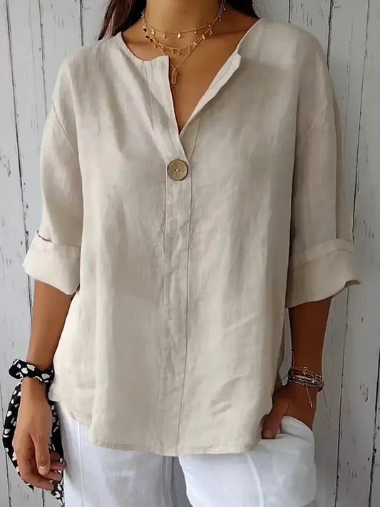 Margot – V-Neck Blouse
