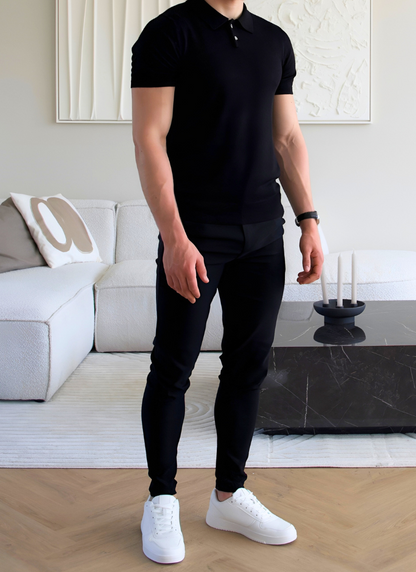 Verona Lightweight chinos - Black