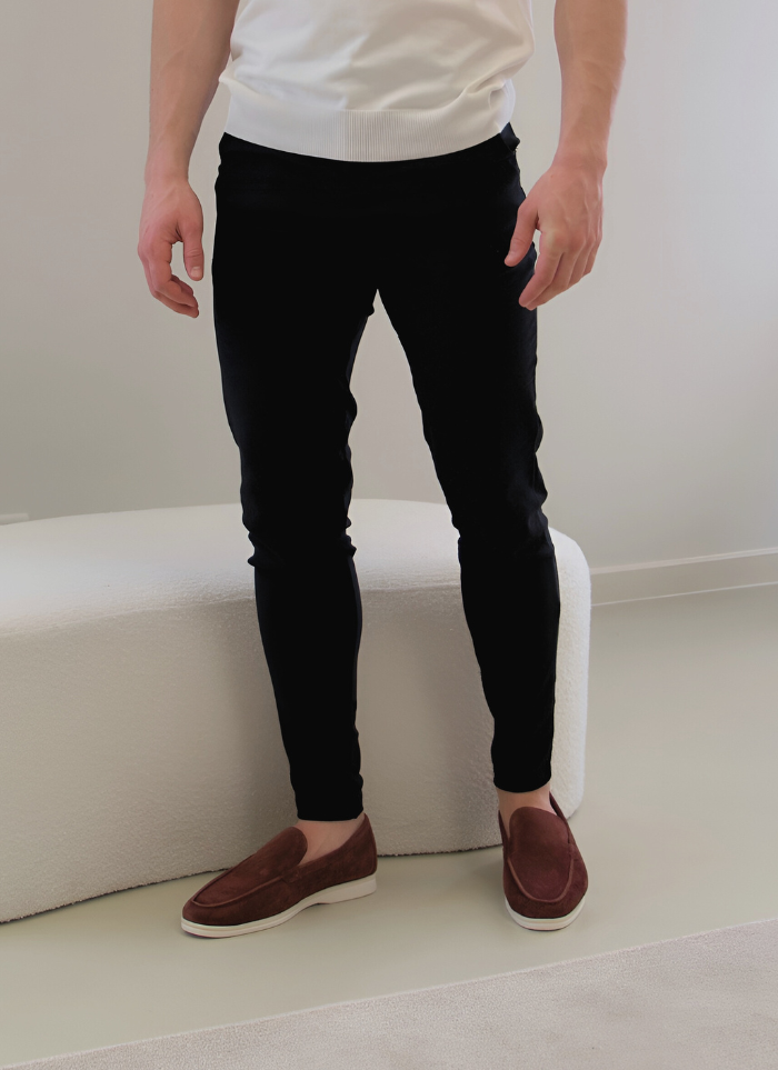 Verona Lightweight chinos - Black