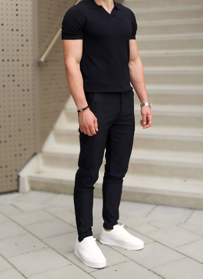 Verona Lightweight chinos - Black