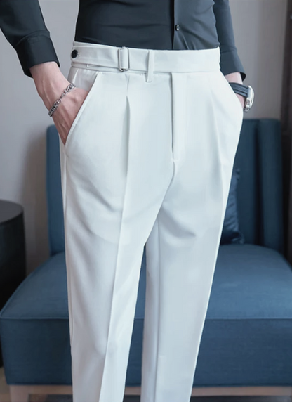 Tailored Palermo Trousers - White