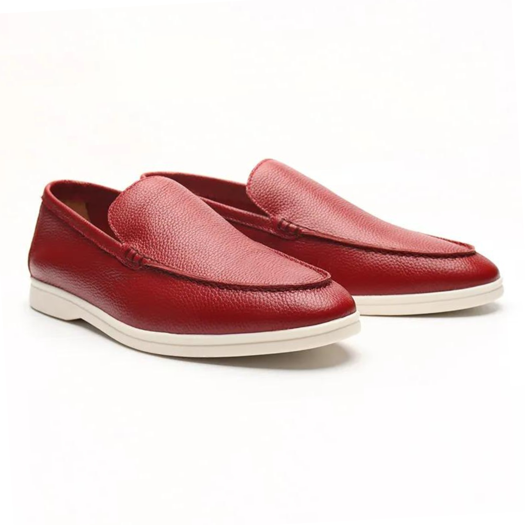 Valesca - Cowhide Leather Loafers