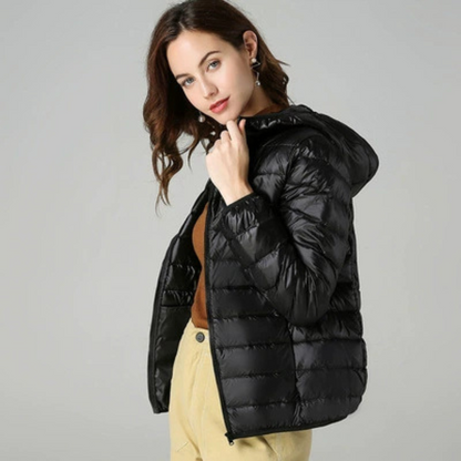 Henrietta - Padded Spring Jacket | Black