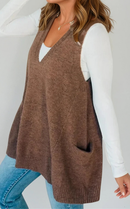 EDITH – Cozy Knit Vest