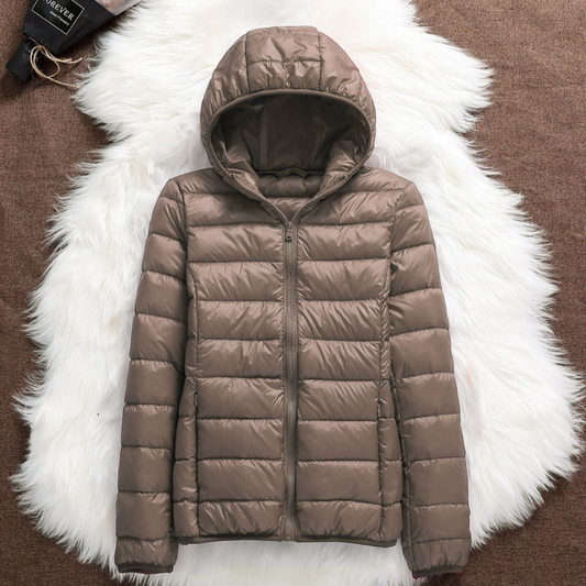 Henrietta – Light Padded Jacket | Champagne