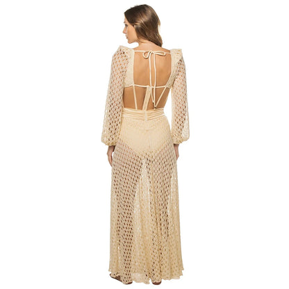 Charla -  Maxi Swimsuit And Skirt
