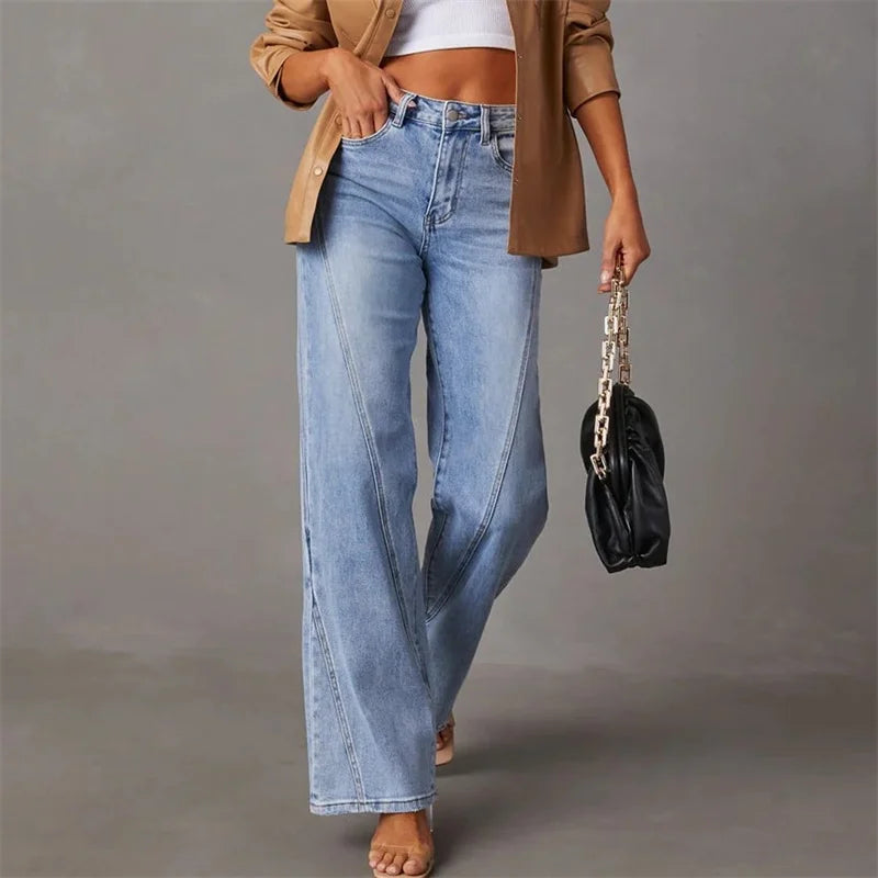 Tess - Flared Denim Jeans