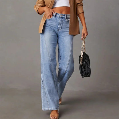 Tess - Flared Denim Jeans