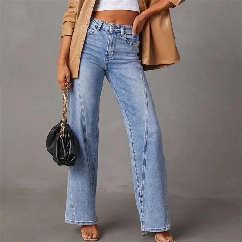 Tess - Flared Denim Jeans