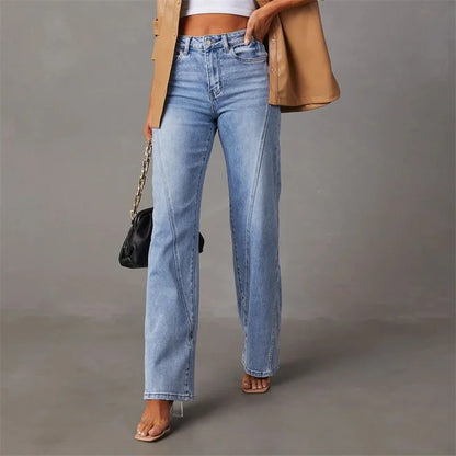 Tess - Flared Denim Jeans