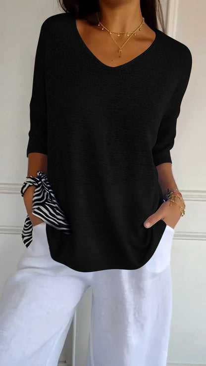 Bianca - V-neck knit