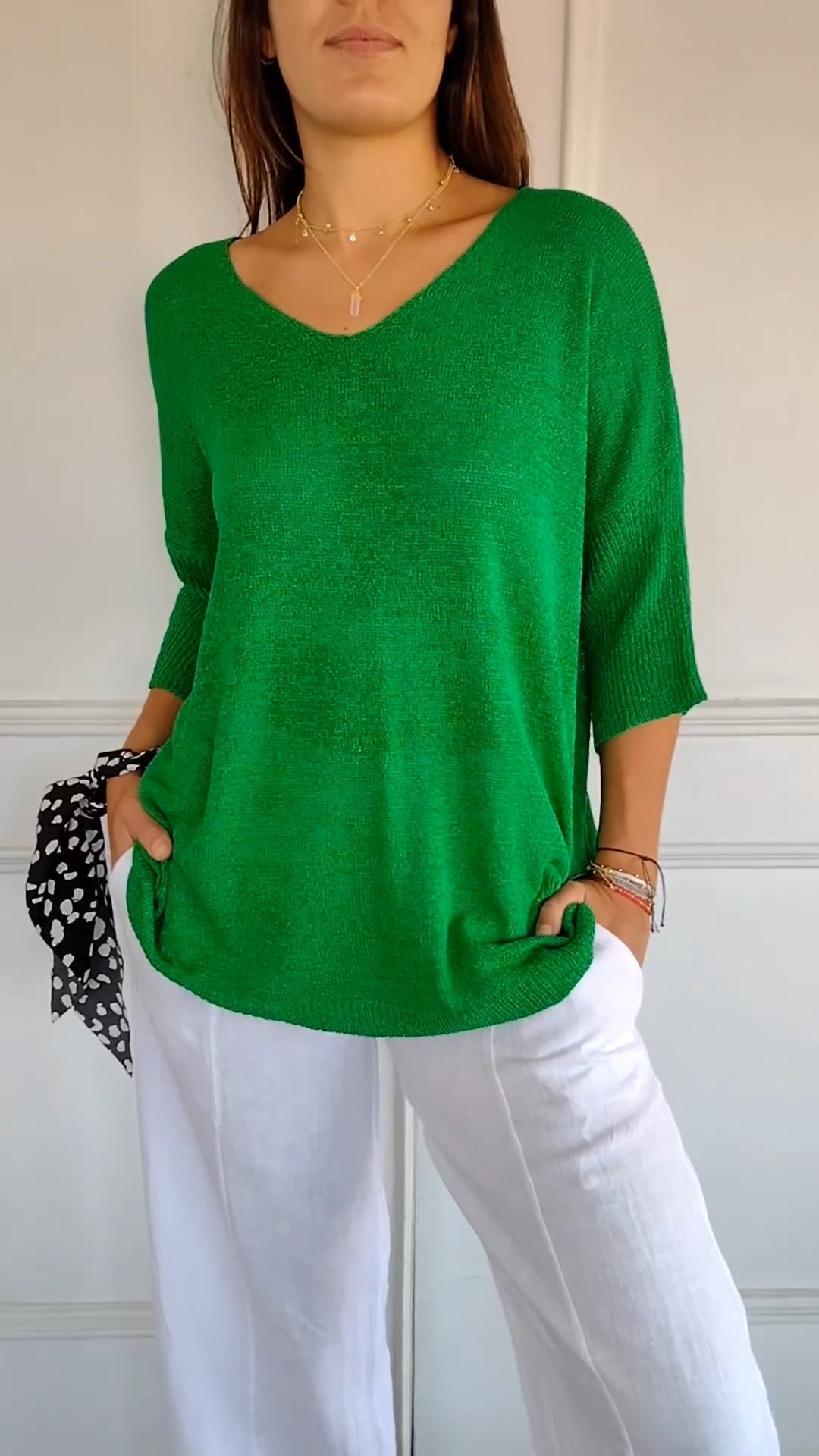 Bianca - V-neck knit