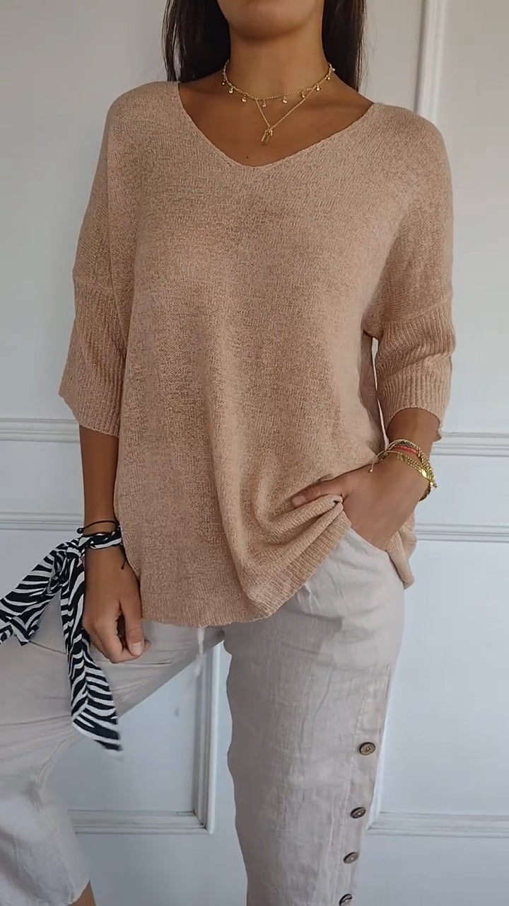 Bianca - V-neck knit