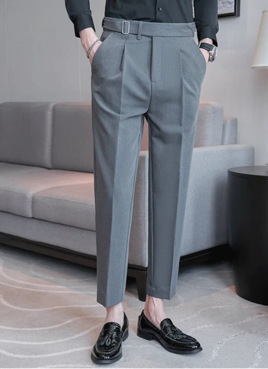 Tailored Palermo Trousers - Grey