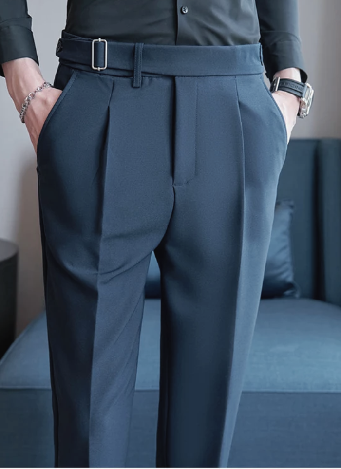 Tailored Palermo Trousers - Navy