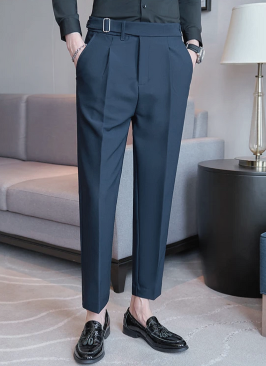 Tailored Palermo Trousers - Navy