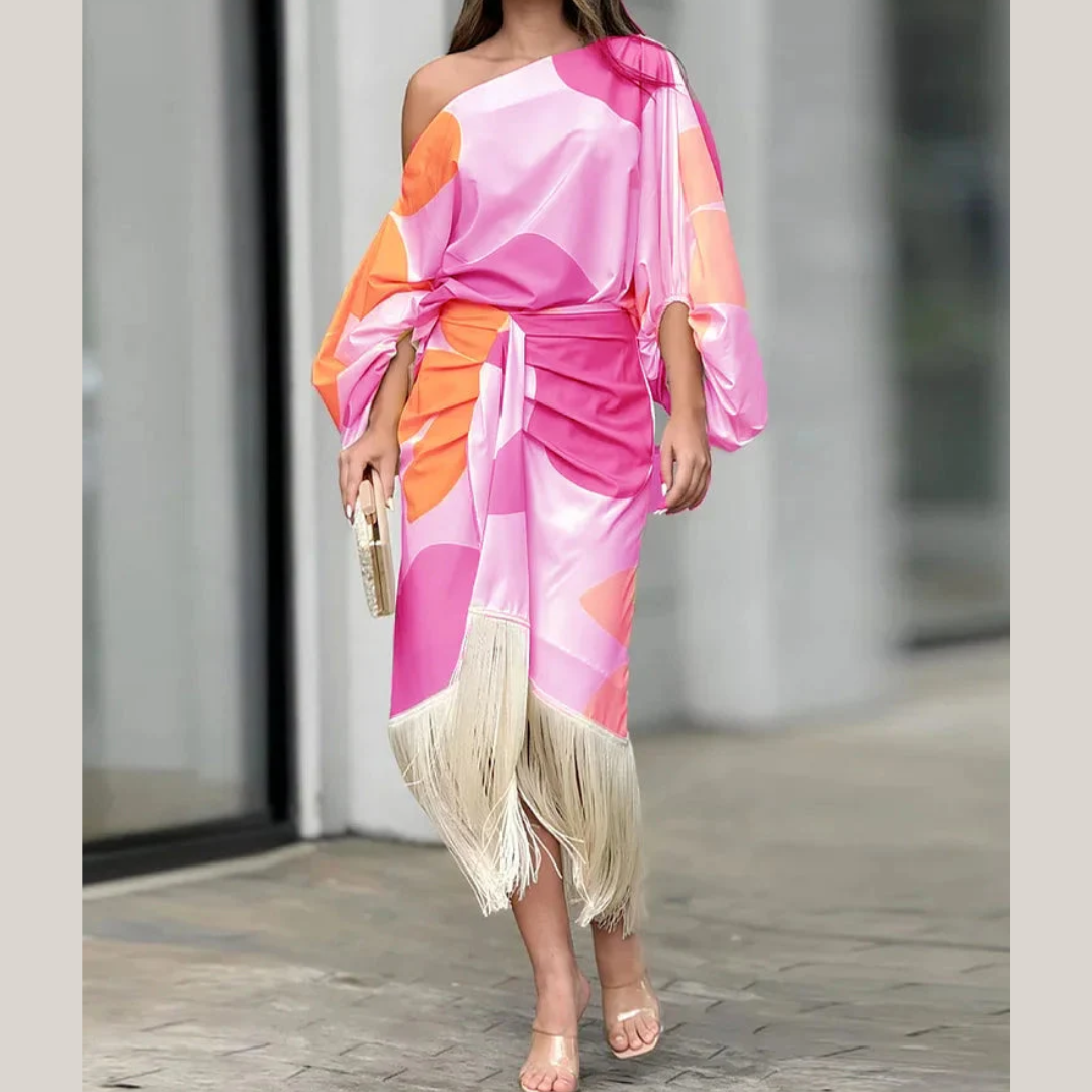 Cecily – Elegant Two-Piece Dress Set