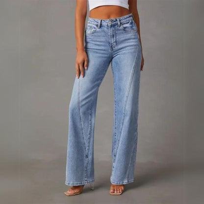 Tess - Flared Denim Jeans