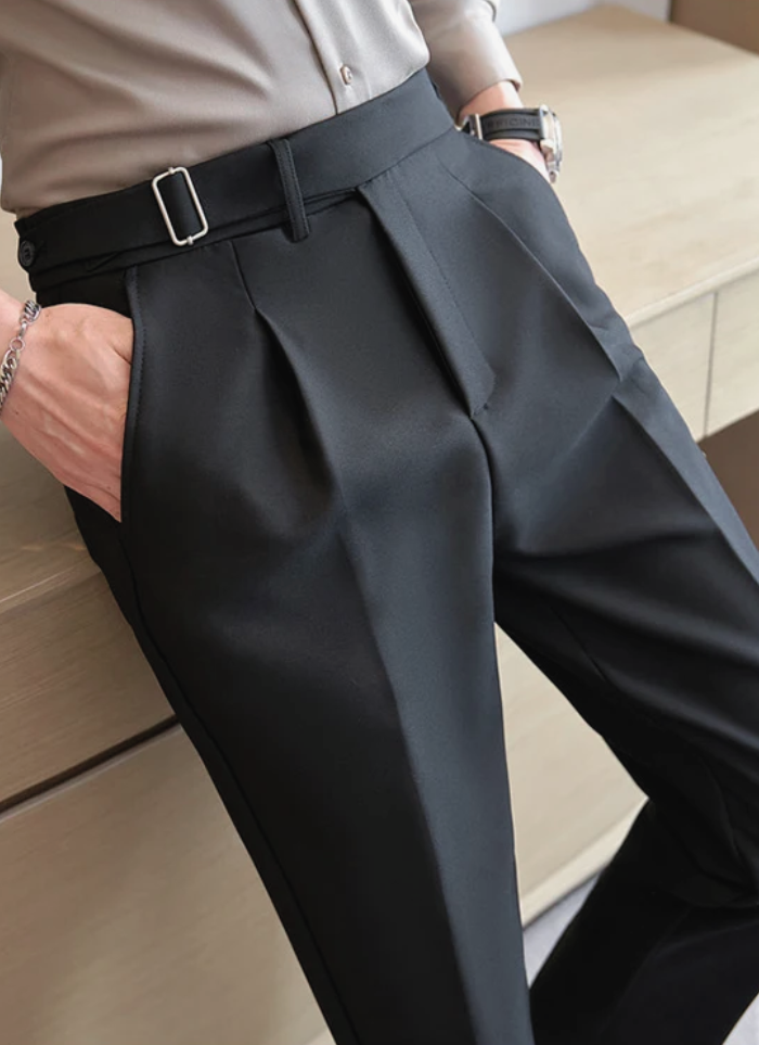 Tailored Palermo Trousers - Black