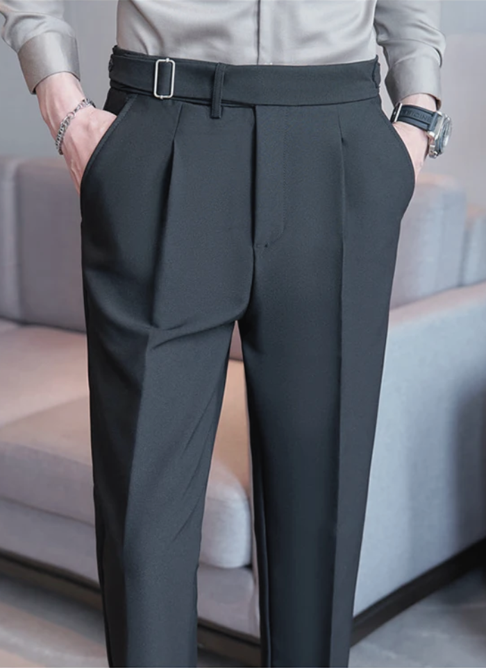 Tailored Palermo Trousers - Black