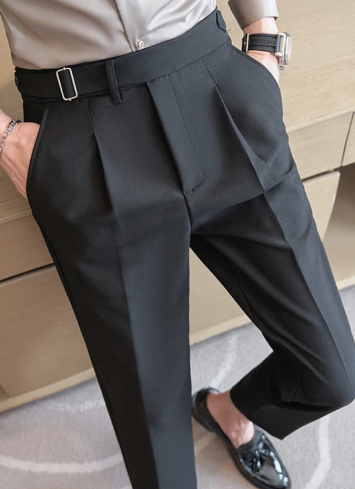 Tailored Palermo Trousers - Black