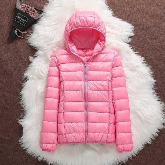 Henrietta - Padded Spring Jacket | Pink