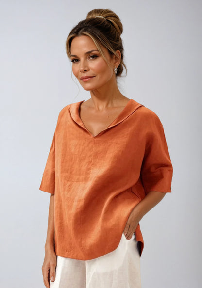 Diana -  Loose-Fit Blouse