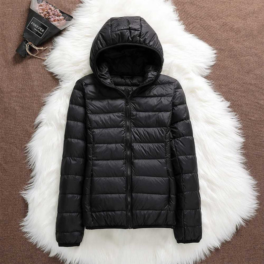 Henrietta - Padded Spring Jacket | Black