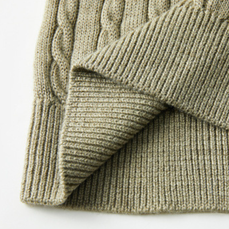 Bruno - 100% Premium Wool Zip Up