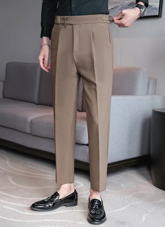 Tailored Palermo Trousers - Brown