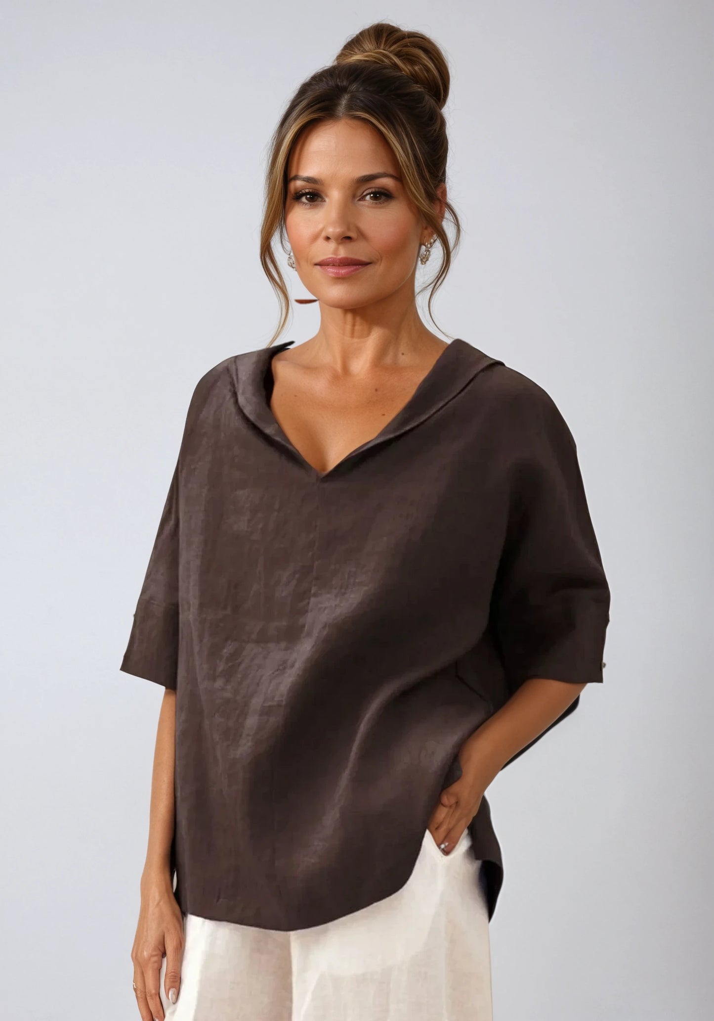 Diana -  Loose-Fit Blouse