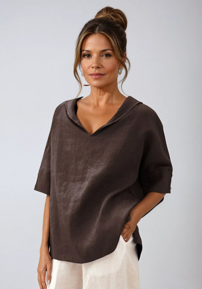 Diana -  Loose-Fit Blouse