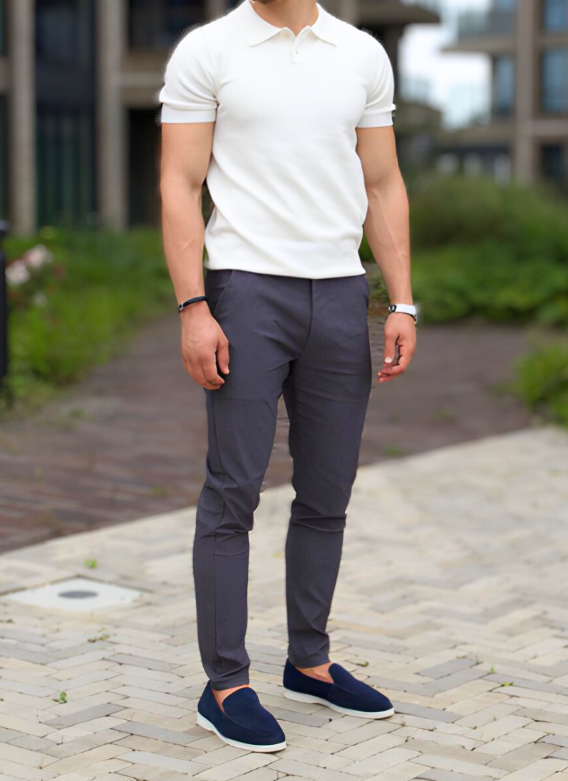 Verona Lightweight chinos - Grey