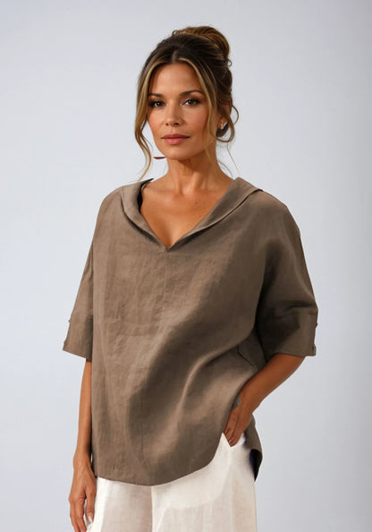 Diana -  Loose-Fit Blouse