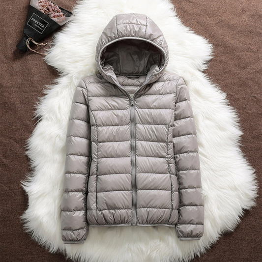 Henrietta Padded Spring Jacket | Grey
