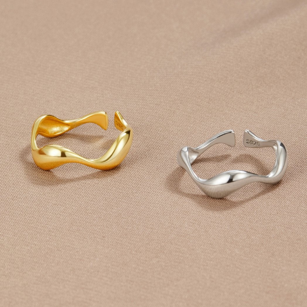 Florence Ocean Wave Ring