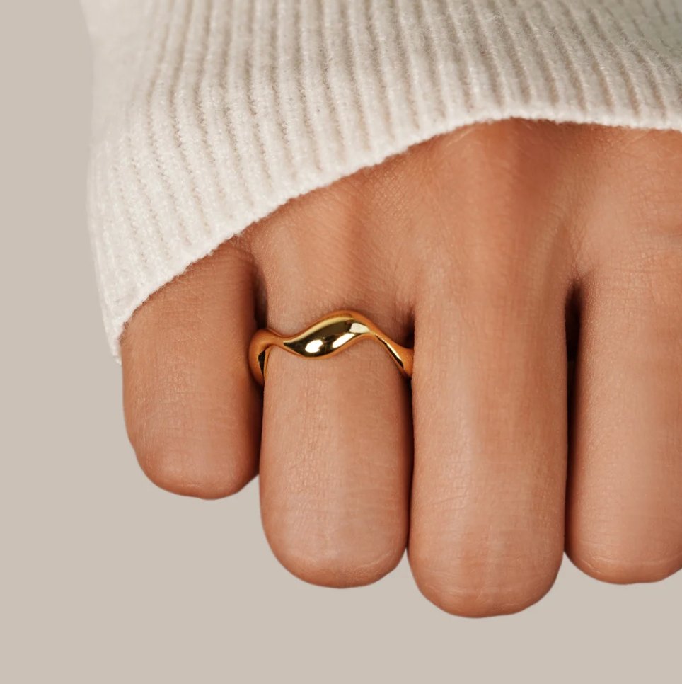 Florence Ocean Wave Ring