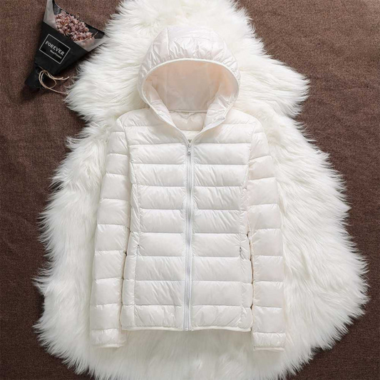 Henrietta Padded Spring Jacket | White