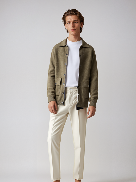 100% CASHMERE JACKET