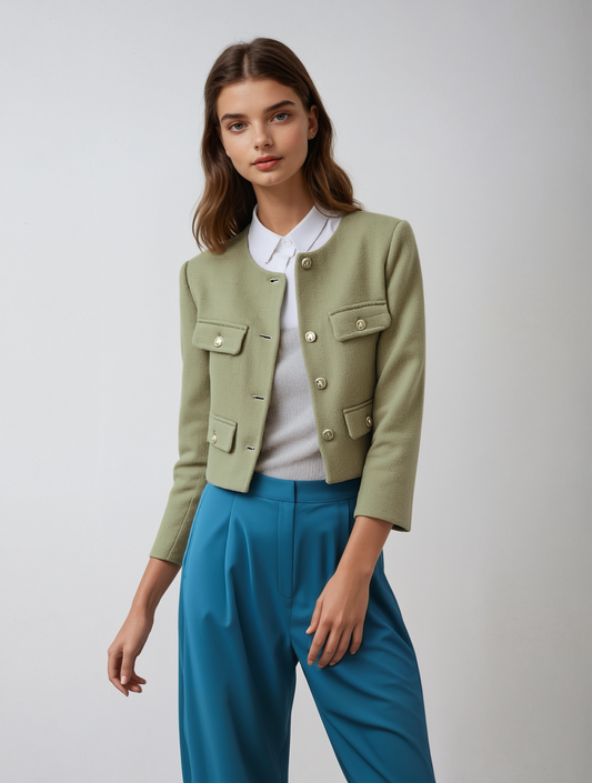 Ila Crop Blazer