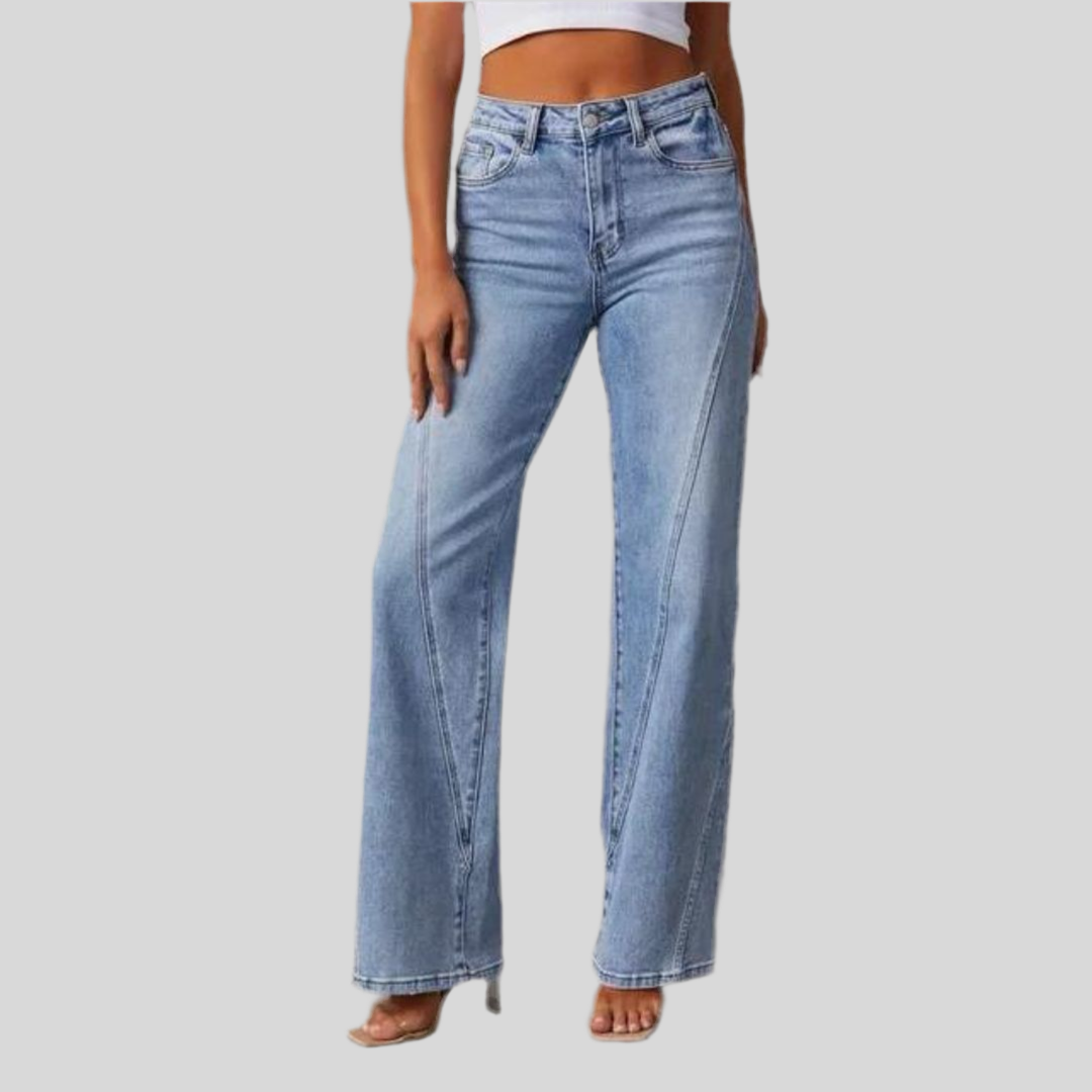 Tess - Flared Denim Jeans