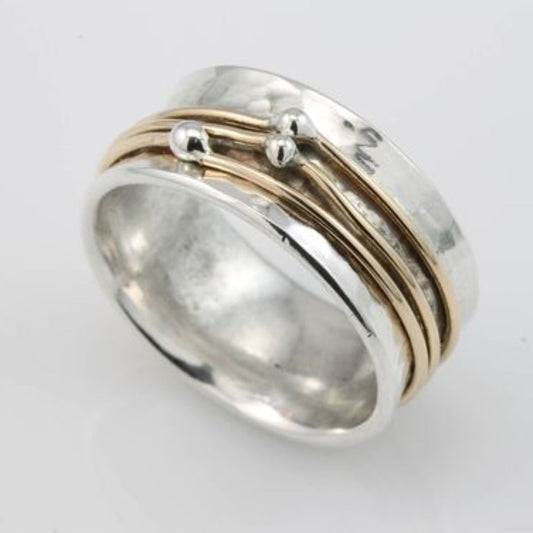 Serafina - Gold Layered Silver Ring
