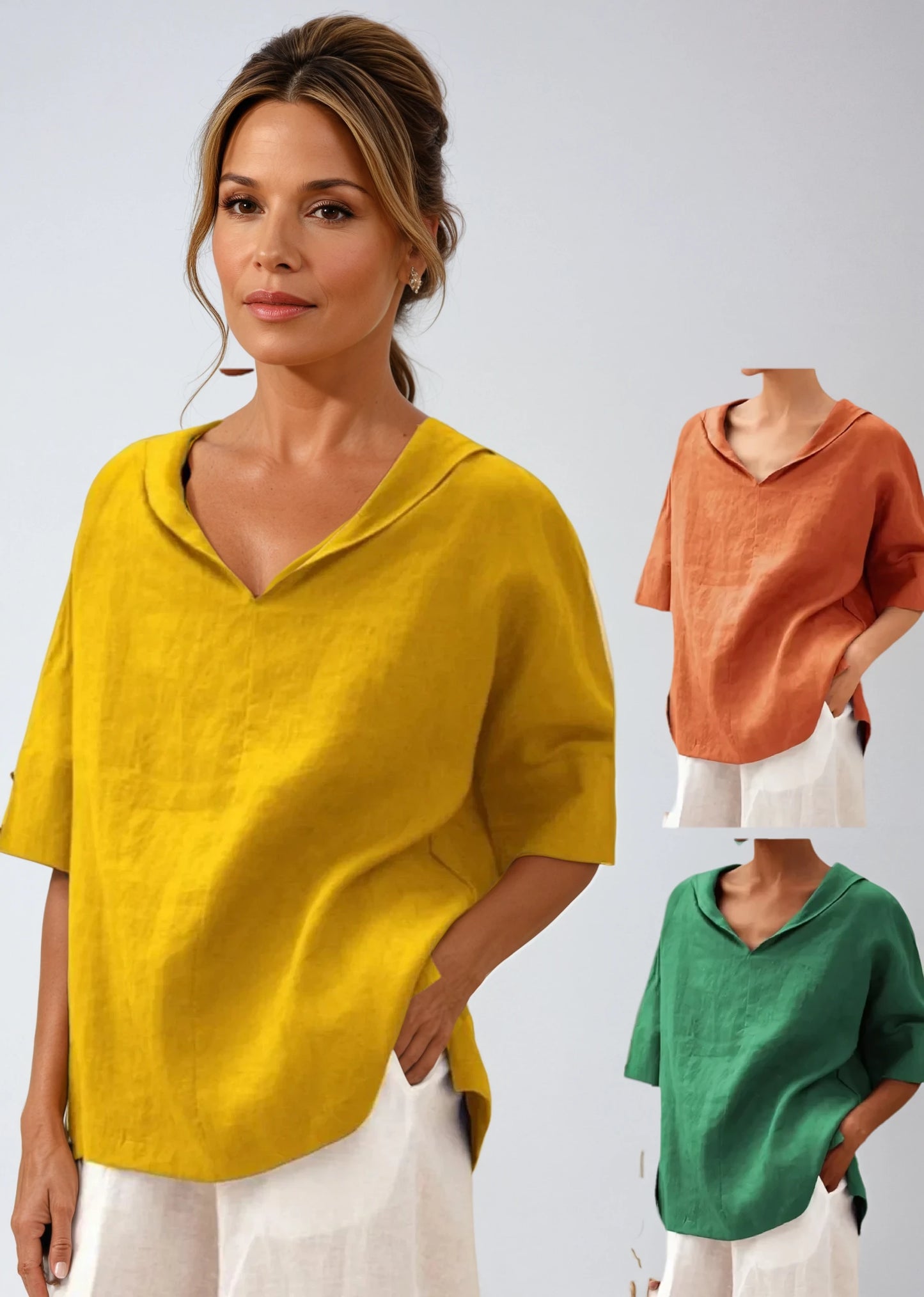 Diana -  Loose-Fit Blouse