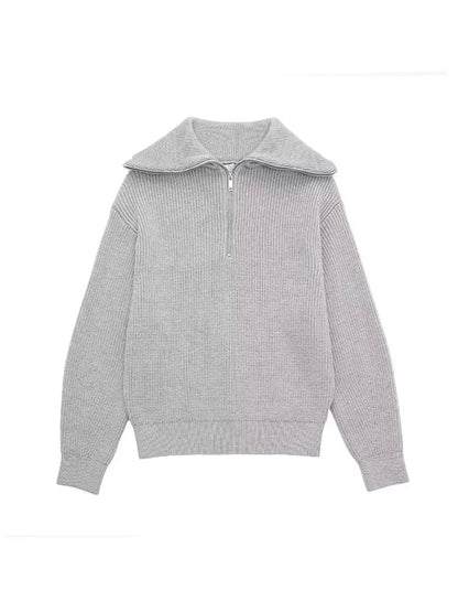 Zip Up Sweater