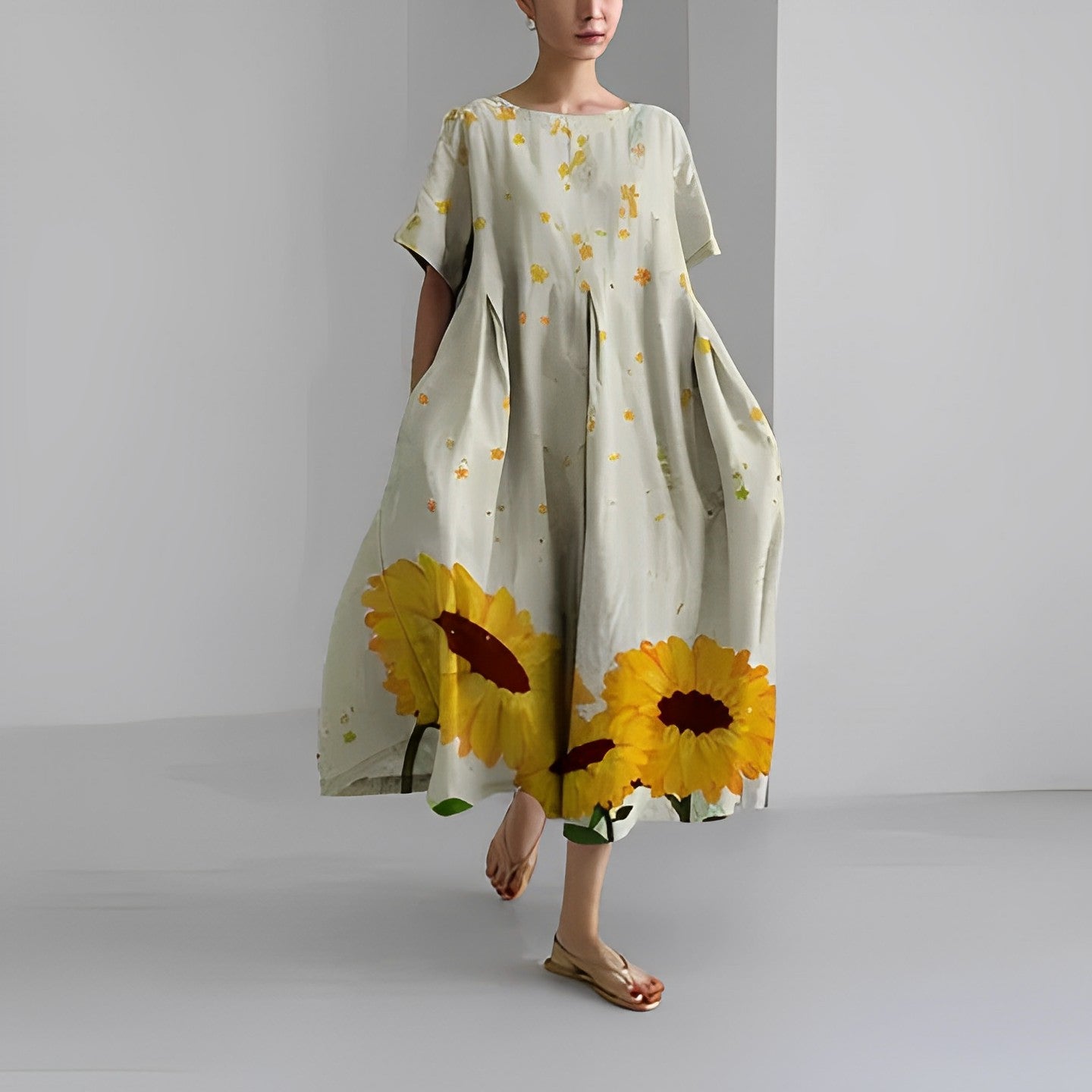 Gianna - Floral Boho Dress