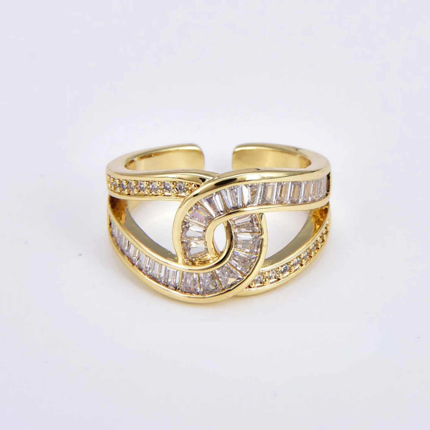 Seraphina – Knotted Adjustable Ring
