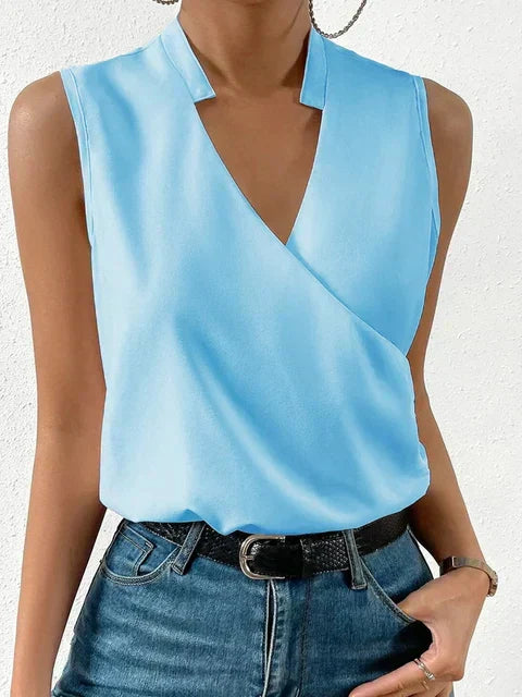 Alessia – Elegant Sleeveless Blouse