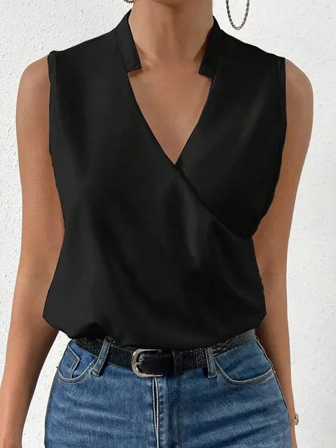 Alessia – Elegant Sleeveless Blouse