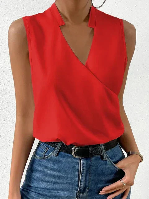 Alessia – Elegant Sleeveless Blouse